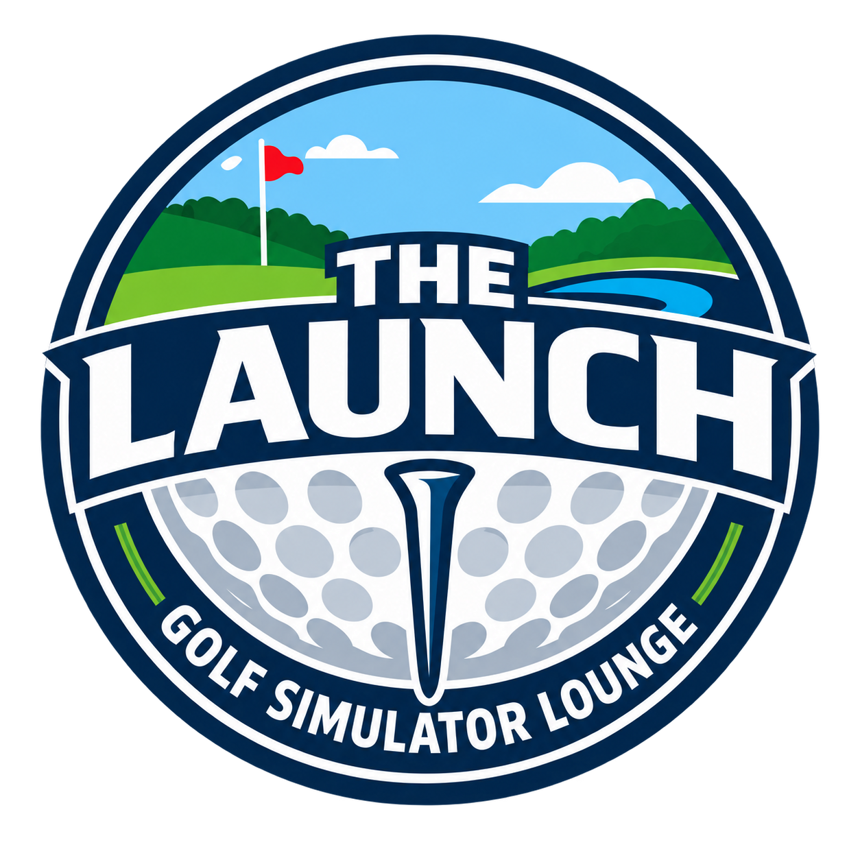 The Launch Golf Simulator Lounge